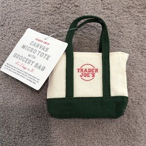 Trader Joe's Canvas Micro Tote
